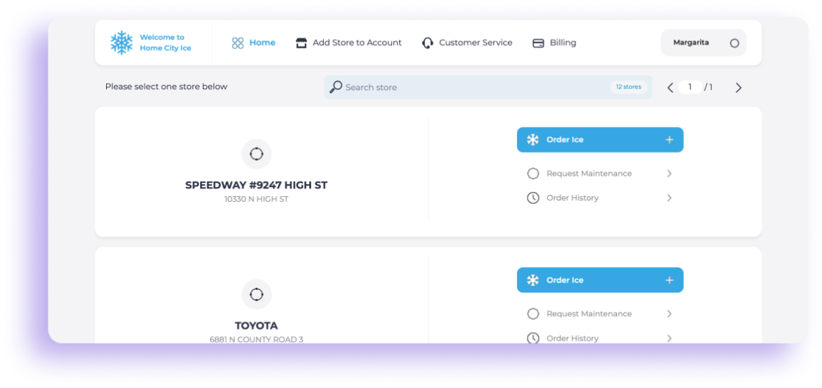 Connected Customer Home City Ice The Leading Packaged Ice Supplier