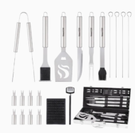 Royal Gourmet 20-piece Stainless Steel Accessories Set w/case